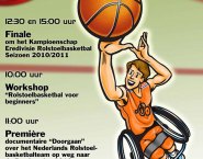 Poster RolstoelBasketbal, Photoshop-illustrator